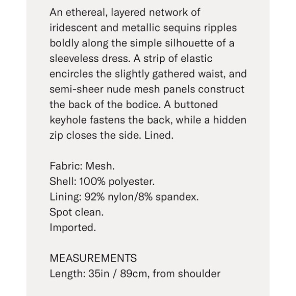 ERIN by Erin Fetherston Sequin Cocktail Dress 4 - Picture 8 of 8